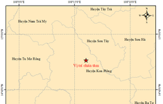 Động đất có độ lớn 4.4 tại huyện Kon Plông, tỉnh Kon Tum