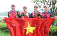Rowing Việt Nam giành "cú đúp" HCĐ tại ASIAD 19 ngày 25/9