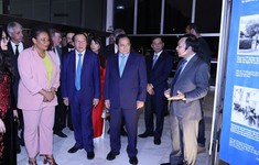 Thủ tướng Chính phủ Phạm Minh Chính dự khai mạc triển lãm ảnh tại Brazil về Chủ tịch Hồ Chí Minh và đất nước, con người Việt Nam