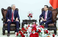 Phó Thủ tướng Lê Minh Khái tiếp cựu Thủ tướng Anh Tony Blair