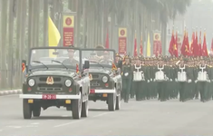 Quân đội tổng duyệt diễu binh, diễu hành trong Lễ kỷ niệm Chiến thắng Điện Biên Phủ