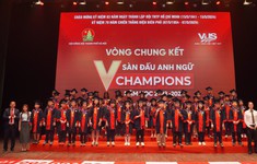 300 học sinh tranh tài tại VCK Sàn đấu Anh ngữ V - Champions 2024