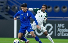 TRỰC TIẾP | U23 Thái Lan 0-5 U23 Ả-rập Xê-út | Bàn thắng thứ 5