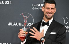 Novak Djokovic lần thứ 5 nhận giải thưởng Laureus