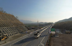 Cao tốc Cam Lâm - Vĩnh Hảo chính thức thông xe