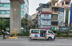 Hà Nội: Hai thiếu niên thương vong dưới gầm đường sắt trên cao