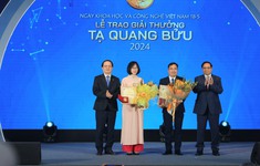 Trao Giải thưởng Tạ Quang Bửu năm 2024 cho 2 nhà khoa học ngành Vật lý và Môi trường