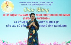 Lan tỏa làn điệu dân ca ví giặm Nghệ Tĩnh tại Thủ đô