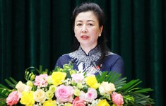 Bà Lê Thị Thu Hồng điều hành hoạt động của Tỉnh ủy Bắc Giang