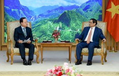 Thủ tướng Phạm Minh Chính mong muốn Samsung coi Việt Nam là cứ điểm chiến lược sản xuất, xuất khẩu của Tập đoàn