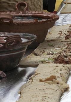 Bánh kẹp truyền thống Mexico phá kỷ lục Guinness