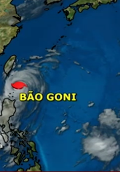 Siêu bão Goni đổ bộ vào Philippines và hướng tới Đài Loan