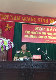 Vụ thảm sát ở Nghệ An: Do mâu thuẫn bột phát khi hái trộm chanh
