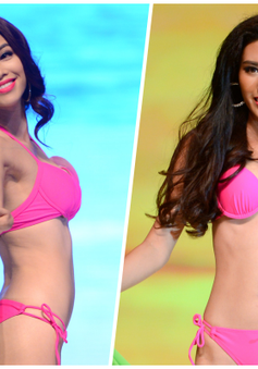 Ngắm thân hình nóng bỏng của Hoa hậu Hoàn vũ Việt Nam 2015