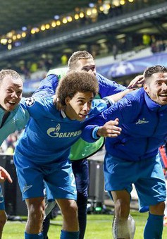 Champions League: Zenit St. Petersburg thách thức cả châu Âu