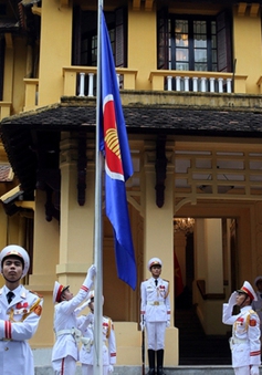 Lễ Thượng cờ ASEAN chào mừng Cộng đồng ASEAN chính thức hình thành