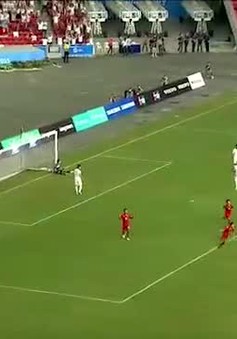 U23 Myanmar may mắn nâng tỉ số lên 2-1