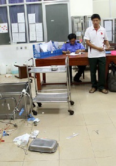 Truy bắt côn đồ vào bệnh viện Quảng Ngãi truy sát