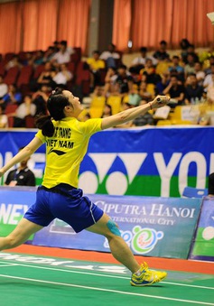 Toàn bộ các tay vợt Việt Nam bị loại khỏi giải Ciputra 2015