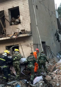 Nổ lớn tòa nhà ở Trung Quốc, hơn 100 người thương vong