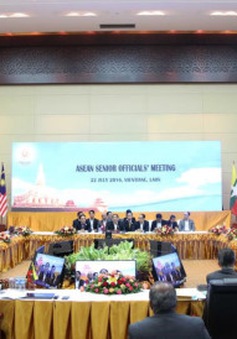 Khai mạc Hội nghị quan chức cấp cao ASEAN tại Lào
