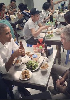 Chủ quán bún chả giữ nguyên giá cho bữa ăn của Tổng thống Obama