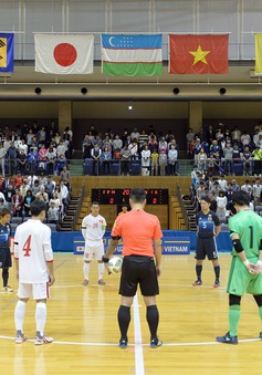Futsal Việt Nam mở màn thất bại trên đất Nhật