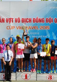 VTVcab tường thuật trực tiếp Giải quần vợt vô địch đồng đội quốc gia