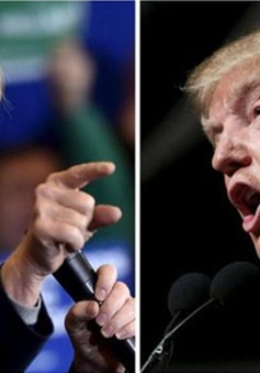 Cuộc đấu “tay đôi” giữa bà Hillary Clinton và tỷ phú Donald Trump ngày càng hấp dẫn