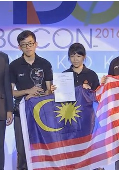 Malaysia đăng quang vô địch ABU Robocon 2016