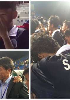 Thua U16 Việt Nam, cầu thủ, HLV và CĐV Campuchia khóc như mưa