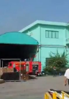 Bình Dương: Hỏa hoạn thiêu rụi xưởng chứa sơn