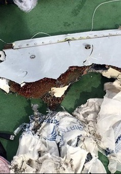 Tìm thấy hộp đen thứ 2 của máy bay Ai Cập mất tích