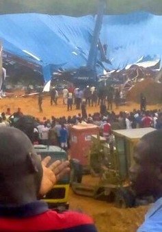 Sập nhà thờ tại Nigeria, khoảng 50 người thiệt mạng