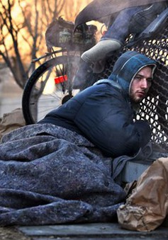 Giá lạnh kỷ lục đe dọa mạng sống của người vô gia cư tại Mỹ