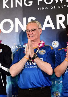 Leicester City được chào đón nồng nhiệt tại Thái Lan