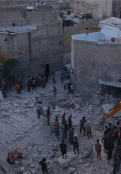 Syria: Ít nhất 15 dân thường thiệt mạng trong vụ không kích ở Aleppo