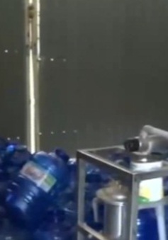Phát hiện cơ sở sản xuất nước đóng chai “bẩn” tại Đồng Nai