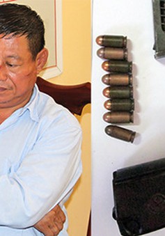 An Giang thu giữ súng trong vụ Trung tá Campuchia bắn 2 người Việt