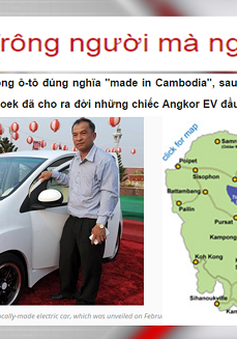 Campuchia tự sản xuất ô tô điện, bao giờ đến lượt Việt Nam?
