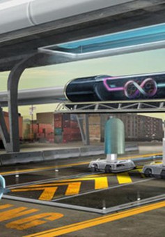 Thử nghiệm hệ thống vận tải Hyperloop siêu tốc chạy trên đệm không khí