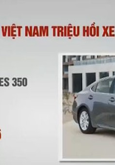 Toyota Việt Nam triệu hồi hơn 110 xe Lexus