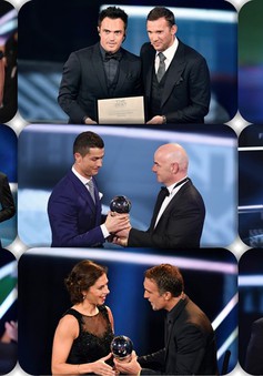 FIFA công bố giải thưởng "The Best": Tôn vinh những cái tên xuất sắc nhất năm 2016!