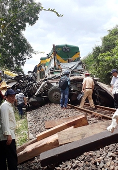 Tiếp tục xảy ra tai nạn đường sắt tại Bình Định