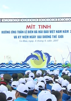 Mít tinh hưởng ứng Tuần lễ Biển và Hải đảo Việt Nam 2017