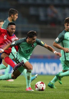 Kết quả FIFA U20 thế giới 2017: U20 Bồ Đào Nha hòa thất vọng trước U20 Costa Rica