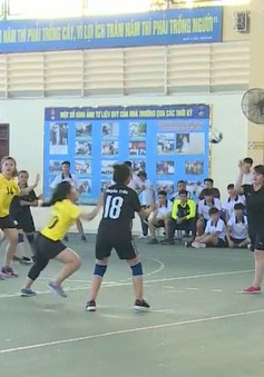 Sức hút của môn bóng ném đối với sinh viên Hà Nội