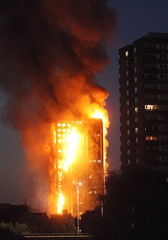 Vụ cháy tòa nhà 24 tầng tại London: Không nghe thấy cảnh báo từ hệ thống báo động