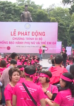10.000 người đi bộ tuyên truyền chống bạo hành phụ nữ và trẻ em