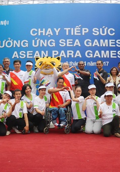 Chương trình chạy tiếp sức hưởng ứng SEA Games 29 và Para Games 9 tại Việt Nam